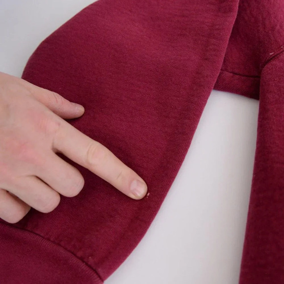 Fruit of the Loom Super Cotton Maroon Beta Sigma Phi Fraternity Sweater - Large - Picture 9 of 14